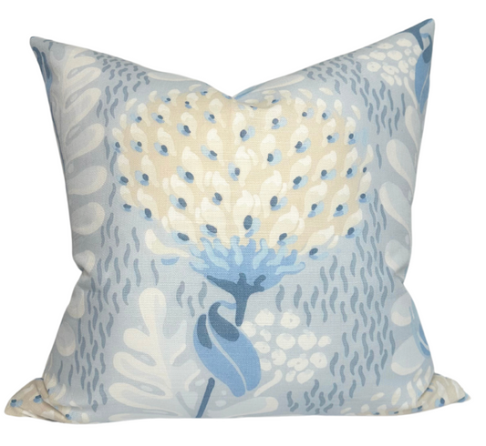 Thibaut Tiverton Pillow Cover in Spa Blue, Thibaut Pillows