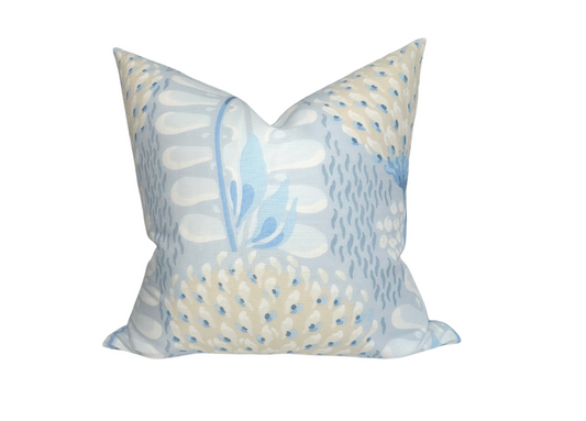 Thibaut Tiverton Pillow Cover in Spa Blue, Thibaut Pillows